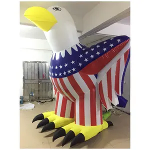 wholesale Custom advertising inflatable bald eagle animal /inflatable american eagle for sale