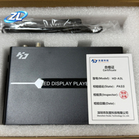 Huidu HD-A3L Caja de Envío LED WiFi USB Plug and Play, Programación desde Móvil, Reproductor de Señalización LED para Publicidad en Ascensores Interiores