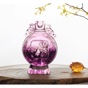 Handmade Luxury Art Glass Crystal Crafts Customized Color for Home Decor Engraveable Product