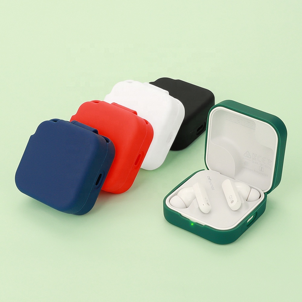 Housse De Protection En Silicone Bleu Clair Pour Casque Nothing Ear 1 - Étui Anti-chocs