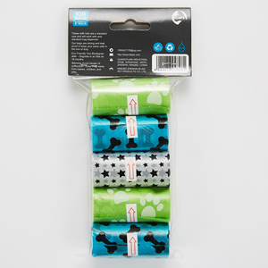 Sacs à déjections canines biodégradables portables, écologiques et parfumés, en plastique, pour chats et chiens, style simple, par le fabricant - Product Image 2