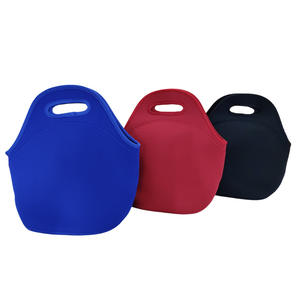 Bolsa de almuerzo de poliéster de neopreno, bolsas de almuerzo aisladas, caja de contenedor de almuerzo lavable para trabajo, Picnic, bolsas ligeras para preparación de comidas - Product Image 3