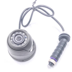 Kamera NTC/PAL 720P untuk bus dan truk AHD/CMOS Infrared Night Vision Monitoring Probe 1 inci Sea Screw Hemisphere - Product Image 4