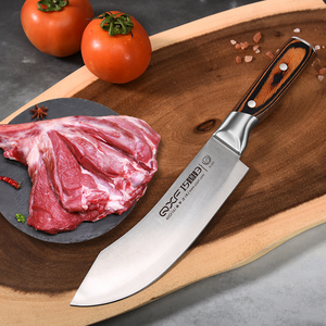 Professionale in acciaio inox cucina <span class=keywords><strong>macellaio</strong></span> coltello Set disossamento coltello macellazione con manico in legno Pakka - Product Image 3