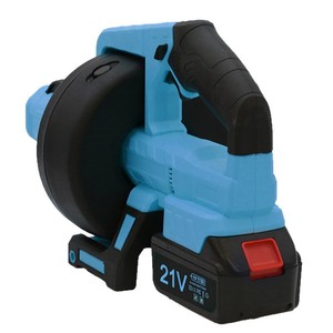 21V Blue High Power Drain Cleaner With Battery And Charger For Home Pipe Clog Removal - Product Image 5