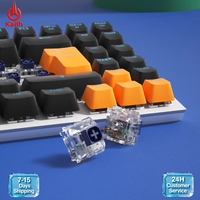 Kailh BOX Navy Switch Tactile Heavy Mechanical Keyboard Switches Original IP56 Waterproof Dustproof 3-Pin Custom Gaming Switches