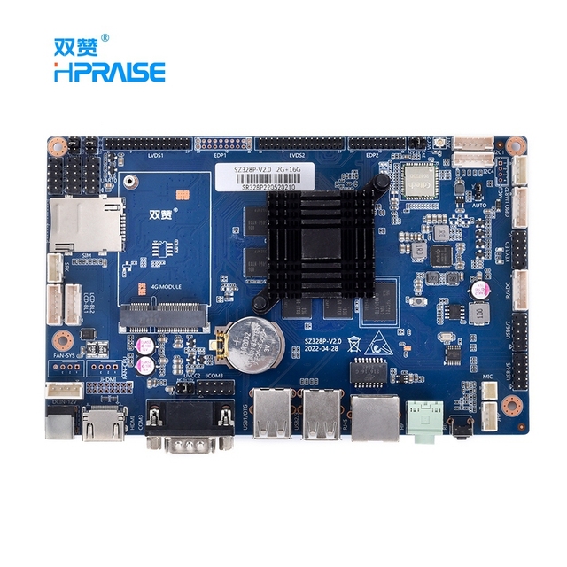 RK3288 Processor Embedded Development Board Arm Linux Board 4g with Sim for Nas