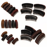 Cheveux Chignon Synthétique Invisible Perruque Clip Insertion de Volume Inégale Ajouter les Cheveux des Femmes Volume Cheveux Coussinets Avec Peigne