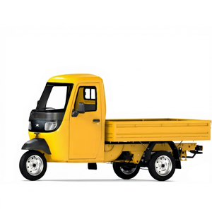 Achetez un nouveau tricycle électrique cargo fermé, véhicule utilitaire léger à trois roues pour livraison et transport commercial 60V - Product Image 1