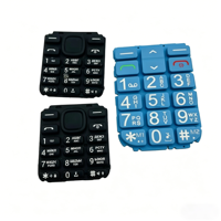 Clavier en caoutchouc pour télécommande avec logo personnalisé imprimé, calculatrice industrielle, moulage et découpe