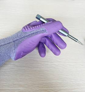 الأكثر مبيعًا قفازة سيليكون واقية مضادة للقطع من البوليستر تأثير على العمل - Product Image 4