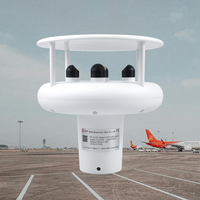 Anémomètre à ultrasons RK120-03 RS485 Modbus, pression atmosphérique en option, capteur de direction et de vitesse du vent pour station météorologique