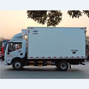 รถบรรทุกตู้เย็นขนส่งอาหารแช่แข็ง ดองเฟิง 4x2 4x4 พวงมาลัยขวา/ซ้าย 3-5 ตัน เครื่องยนต์ดีเซล เกียร์ธรรมดา รุ่นใหม่ - Product Image 4