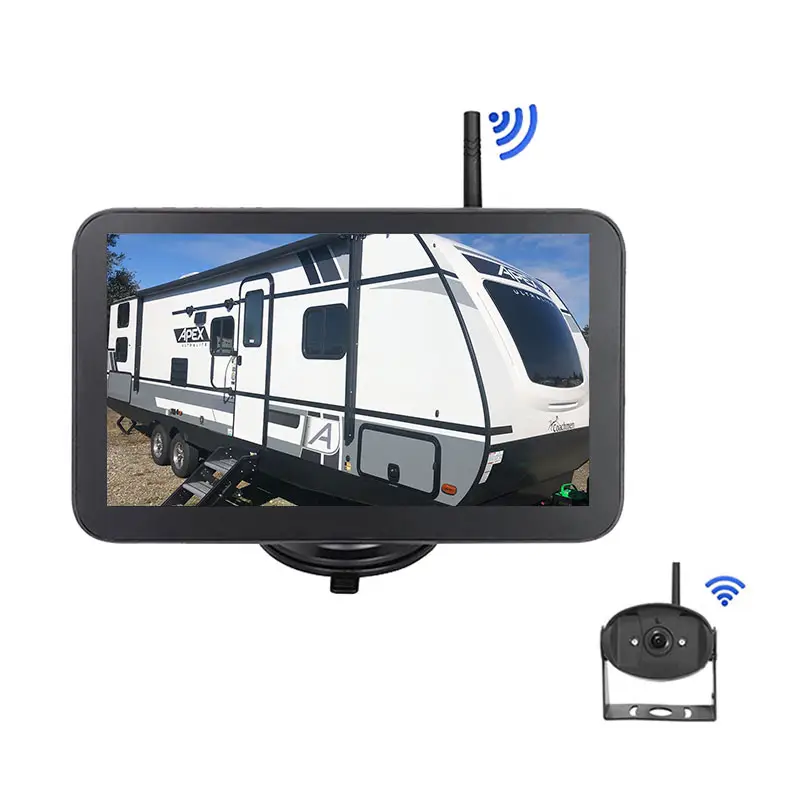 7 inch IPS HD Monitor Digital Wireless Car Backup Rear View Parking Camera for Bus Truck Camera