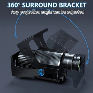 IP67 Không Thấm Nước 200W <span class=keywords><strong>LED</strong></span> Logo Xoay Máy Chiếu Nhôm Cơ Thể Gobo Máy Chiếu Cho Quảng Cáo Ngoài Trời Với Điều Khiển Từ Xa - Product Image 5