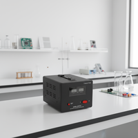 Régulateur de tension monophasé AC Wanbo-118, stabilisateur AVR SCR, moteur servo en cuivre, sortie 220V pour utilisation SVC