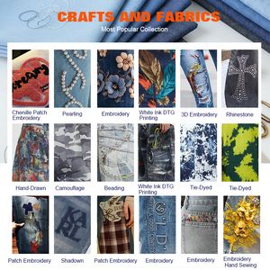 Jeans da <span class=keywords><strong>Donna</strong></span> Grigio Vintage con Logo Personalizzato, Vita Media, Tasche con Patta, Traspiranti, Ecologici, Lavabili, Vestibilità Larga e Dritta - Product Image 4