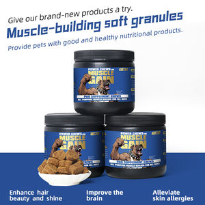 Suplemento Mastigável para Cães: Ganho Muscular Rápido, Absorção Fácil, Mastigáveis Macios para Aumento de Massa Muscular, Fortalecimento Ósseo e Saúde da Pele e Pelagem - Product Image 2