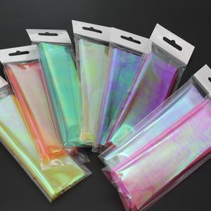 20*15cm Clear Fish Skin Fly Tying Rainbow Film Sabiki Rig Making gamberetti Flash Back Wings Scud <span class=keywords><strong>Nymph</strong></span> Fly leging materiali - Product Image 1