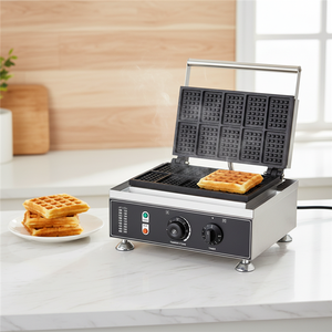 Automatic Temperature Control Electric <b>Waffle</b> <b>Maker</b> Machine for Cafe and Breakfast Shop - Product Image 5