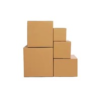 Factory Corrugated Cardboard Kraft Paper Carton Shipping Mailer Box Large Packaging Boxes for Moving