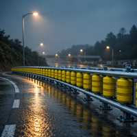 Barrière anti-collision rotative Yinghui Highway Safety Roller Barrier EN1717 MASH TL4 EVA