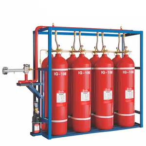 Heptafluoropropane gas fire extinguishing system pipe network storage pressure external pressure storage fire fighting equipment