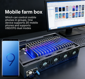 Equipo <span class=keywords><strong>de</strong></span> Control para Granjas <span class=keywords><strong>de</strong></span> Placas Base <span class=keywords><strong>de</strong></span> Teléfonos Móviles con Interfaz Ethernet LAN USB OTG, Compatible con Sistemas Personalizados - Product Image 1