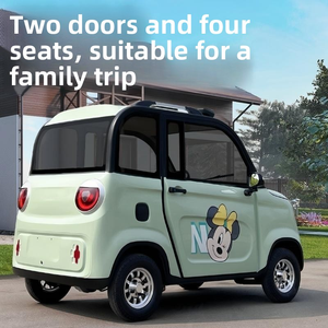Auto Eléctrico de Alta Calidad, Mini, 2 Puertas, 4 Plazas, Nuevo, con Motor de 1000W, 40km/h, Marca LANGTUO, Volante a la Izquierda, para Uso Familiar - Product Image 4
