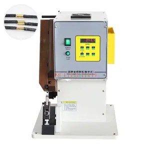 Copper belt crimping machine copper tape crimp wire joint pressing machine wire connecting machine