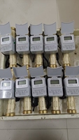 Medidor de Agua Inteligente IP68 de Alta Precisión Ultrasónico DN15-40 Lorawan GSM 4G de Latón OEM con Control de Válvula