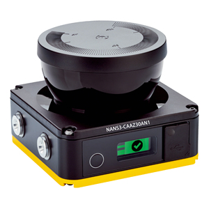 Escáner de Seguridad Compacto NANS3-CAAZ30AN1 Compatible con NanoScan3 para Navegación de AGV Pequeños - Product Image 6