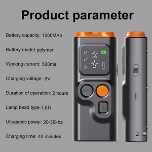 LED Işıklı Ultrasonik Köpek Eğitim Cihazı Havlama Önleyici Kontrol Cihazı Ekranlı Özel Renkler Tip C Şarj Edilebilir - Product Image 6
