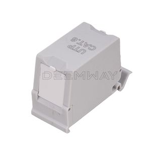 อุปกรณ์เชื่อมต่อแบบอินไลน์สำหรับ <span class=keywords><strong>CAT</strong></span>.<span class=keywords><strong>6A</strong></span> FTP <span class=keywords><strong>UTP</strong></span> พร้อมราง DIN แบบไม่หุ้มฉนวนป้องกันฝุ่น - Product Image 3