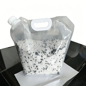 Sac <span class=keywords><strong>d</strong></span>éshumidificateur suspendu rechargeable à usage unique, au charbon actif et chlorure de calcium, capacité maximale 4,5 kg, pour placard - Product Image 1