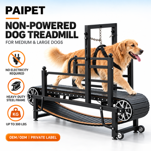 Tapis roulant <span class=keywords><strong>pour</strong></span> <span class=keywords><strong>chien</strong></span> PAIPET, machine de course <span class=keywords><strong>pour</strong></span> <span class=keywords><strong>chien</strong></span> non électrique, équipement d'entraînement robuste <span class=keywords><strong>pour</strong></span> chiens de taille moyenne et grande - Product Image 1
