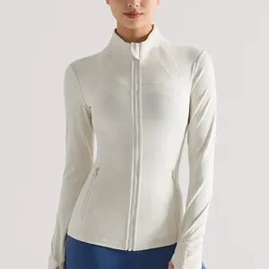 Chaqueta Deportiva Ligera de Secado Rápido para Mujer, Transpirable, Ajustada a la Cintura, para Yoga y Running - Product Image 4