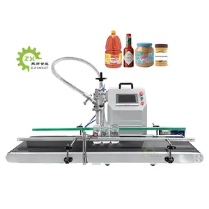 ZXSMART Hot Sale Pneumatic Hand Operated Jam/Cream Filling Machine 50ml With Exported Standard