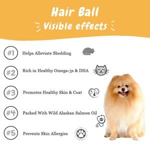 Gotas de Aceite de Salmón para Mascotas con Omega 3, 6 y 9 para Mejorar el Pelo de Perros y Gatos, Sabor a Atún, Cuidado de la Salud del Pescado - Product Image 3