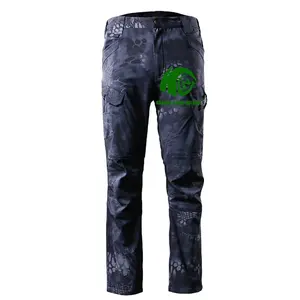 KANGO Top Sale pant pantaloni tattici tattici di alta qualità con ginocchiera camicia e pantaloni tattici blu scuro all'aperto