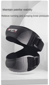 Rodillera al por mayor con correa ajustable, protector de compresión para el tendón rotuliano, soporte para bádminton y running - Product Image 3