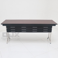 Bureau moderne Offre Spéciale d'usine salle de conseil d'administration pliante de haute qualité salle de bal rectangulaire IBM Table de mariage de conférence
