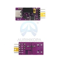 CH343 modul pengunduh UART, USB terisolasi ke TTL 3.3V/5V Port seri komunikasi terisolasi 6Mbps