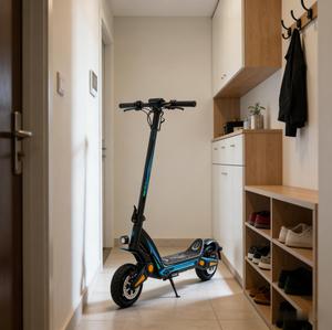 Top Tier EABS Dual Disc Hydraulic Suspension 30-40KM Range 120KG Load Foldable Control 2200W Scooter - Product Image 2