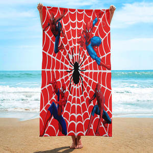 Cartoon Superhero <b>Beach</b> <b>Towel</b> Oversized Quick Dry Summer Travel Bath <b>Towels</b> Blankets Birthday Gift for Children - Product Image 3