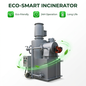 Incinerador Portátil Sin Humo con Bomba para Residuos Médicos, Hospitales, Hoteles, Industrias, Cremación de Mascotas y Animales - Product Image 2