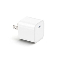 Cargador Portátil HNT 12W Mini 5V 2A 2.4A PD Tipo C con Enchufe Estadounidense, Certificado por la FCC para Teléfonos Inteligentes
