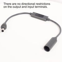 Câble d'alimentation 12V 24V DC 5521 avec voltmètre pour Starlink Mini, cordon d'extension DC 5,5 x 2,1 mm mâle vers femelle