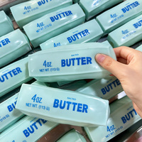 Tendance du moment : Jouet sensoriel anti-stress fait main, en forme de bâton de beurre croustillant, friable et compressible, avec son de craquement de os croustillant
