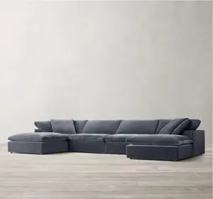 Sofa garnituren für billige Wohnzimmer möbel modulare U-Chaiselongue zum Verkauf